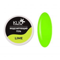 KLIO  Гель цветной для моделирования  15г   LIME