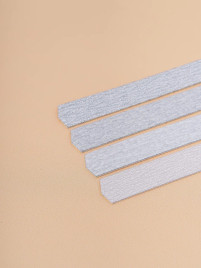 ALGEBRA BEAUTY HARD GRAY Мягкие L Plus #240 (50шт) Сменные файлы для пилки на вспененной подложке