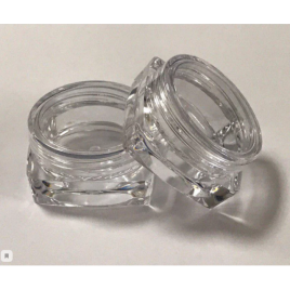 NAIL ART Баночка для дизайна 5г ПРОЗРАЧНАЯ