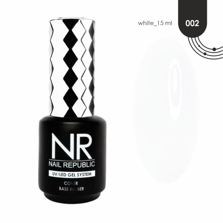NAIL REPUBLIC   Base COVER   #02   15мл   База камуфлирующая