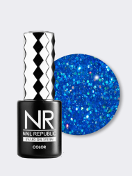 NAIL REPUBLIC   #465 Frozen   10мл   Гель-лак с шиммером