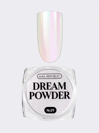 NAIL REPUBLIC   Втирка жемчужная   DREAM POWDER   #29