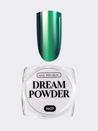 NAIL REPUBLIC   Powder DREAM   #29   Втирка жемчужная