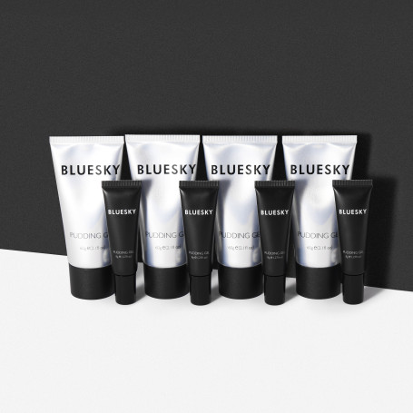 BLUESKY Pudding Gel полигель камуфлирующий молочно-розовый Lotus 8 гр. (Mini)