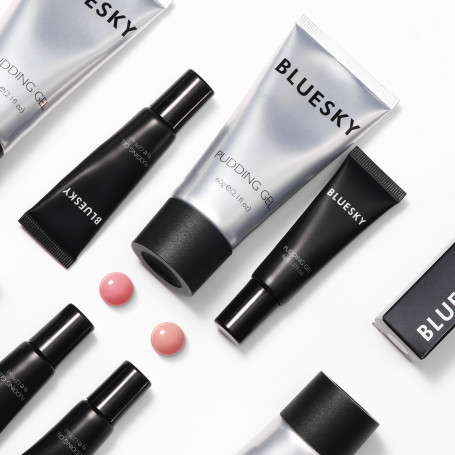 BLUESKY Pudding Gel полигель камуфлирующий молочно-розовый Lotus 8 гр. (Mini)