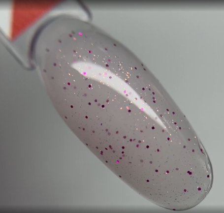 BSG   KONFITYUR HB   #49   НИЗКАЯ ВЯЗКОСТЬ   13г (шайба)   Гель для моделирования средне-жидкий полупрозрачный с шиммером