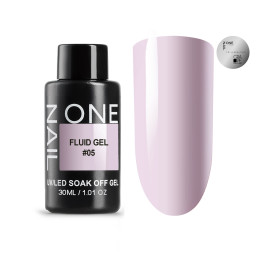 ONE NAIL Gel FLUID #05 30г (бутылка) Гель для укрепления жидкий