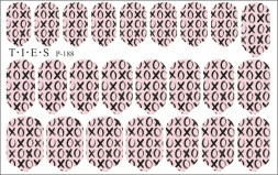 TIES   Пленка для маникюра   P-188