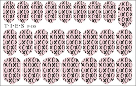 TIES   Пленка для маникюра   P-188