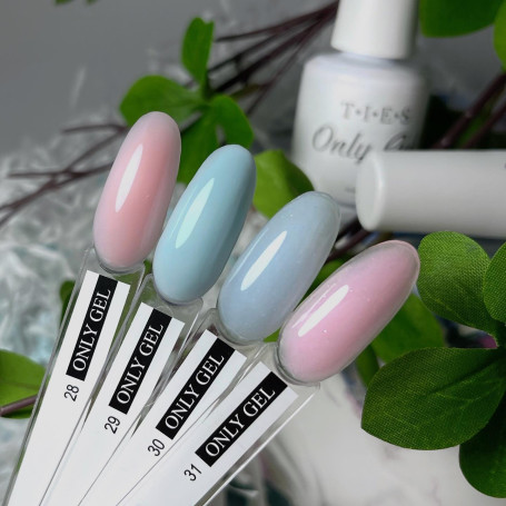 TIES   Гель для укрепления  ONLY GEL  15мл   Flowers   №29