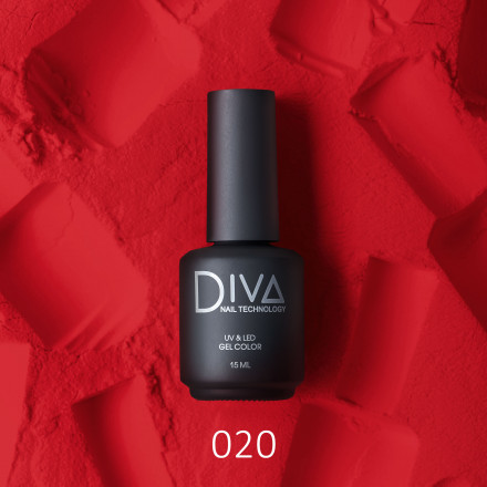 Gel color №20, 15 мл DIVA