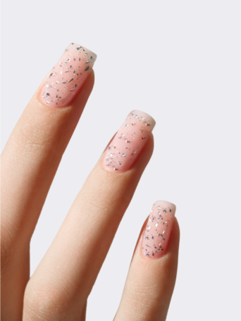 NAIL REPUBLIC   Top DIAMOND   #08   10мл   Топ без л/с с поталью