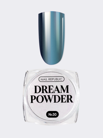 NAIL REPUBLIC   Powder DREAM   #30   Втирка жемчужная