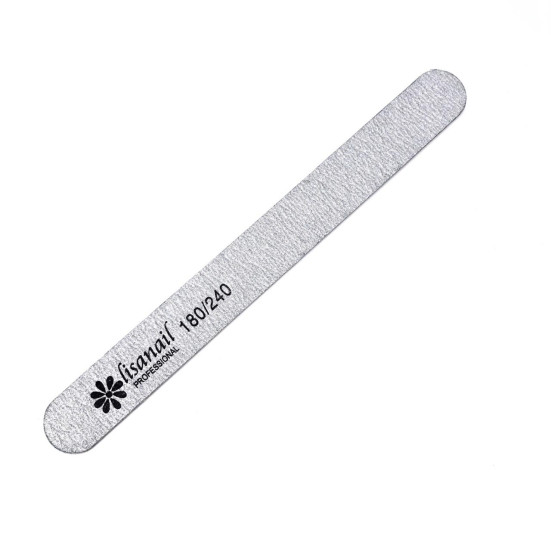 LISA NAIL   Пилка прямая на дереве  180/240   [07]   (штучно)   (СНЯТО)