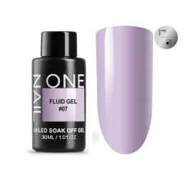 ONE NAIL Gel FLUID #07 30г (бутылка) Гель для укрепления жидкий