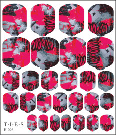 TIES   Пленка для педикюра   H-096