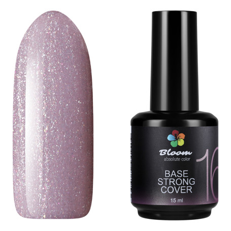 BLOOM   Base Strong COVER   #16   15мл   База камуфлирующая жесткая