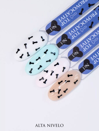 ALTA NIVELO   Топ с декором без л/с   10мл   Top PROVOCATIVE   #01