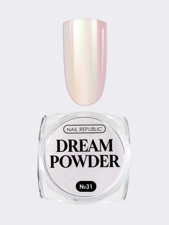 NAIL REPUBLIC   Втирка жемчужная   DREAM POWDER   #31