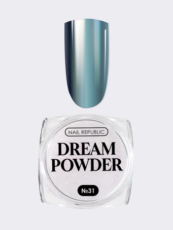 NAIL REPUBLIC   Powder DREAM   #31   Втирка жемчужная