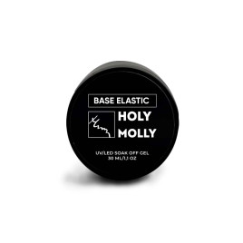 HOLY MOLLY   База прозрачная   Base   ELASTIC RUBBER   30мл   (шайба)