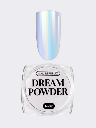 NAIL REPUBLIC   Втирка жемчужная   DREAM POWDER   #32