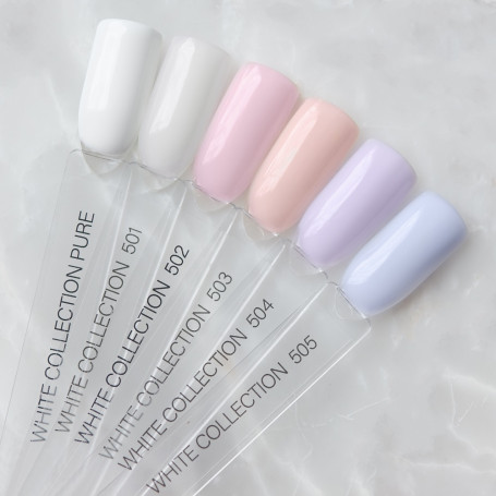 LINTO   #501   White Collection   10мл   Гель-лак полупрозрачный