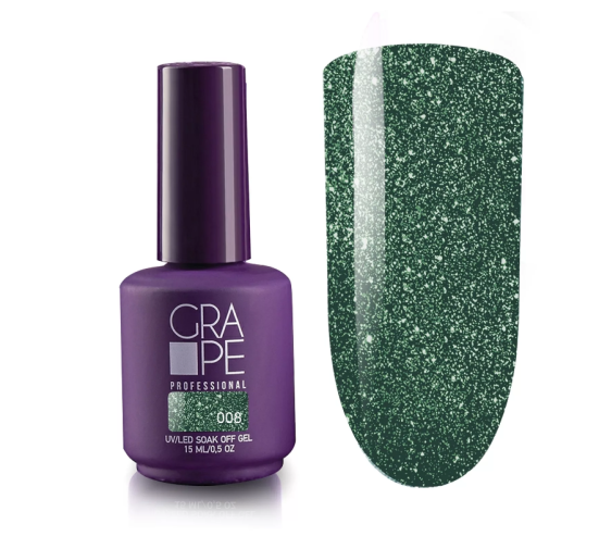 GRAPE  Гель-лак светоотражающий  15мл   №08