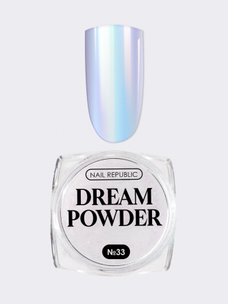 NAIL REPUBLIC   Втирка жемчужная   DREAM POWDER   #33