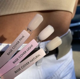 ONE NAIL Base COVER PINK 30мл (бутылка) База камуфлирующая эластичная (легкие в снятии)