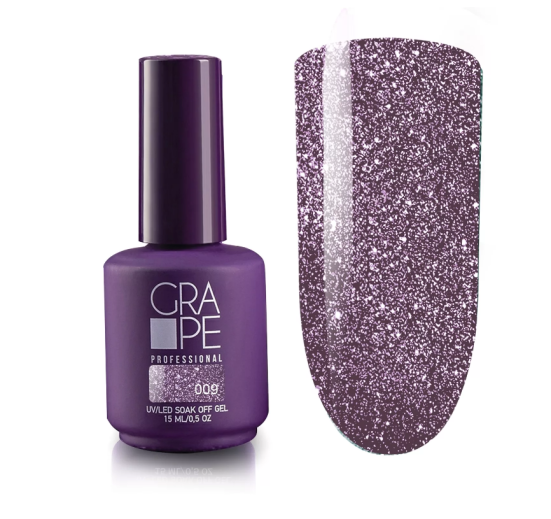 GRAPE  Гель-лак светоотражающий  15мл   №09