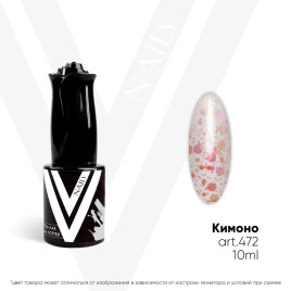 VOGUE NAILS   Гель-лак с шестигранниками  10мл  КИМОНО