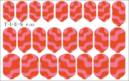 TIES   Пленка для маникюра   P-183