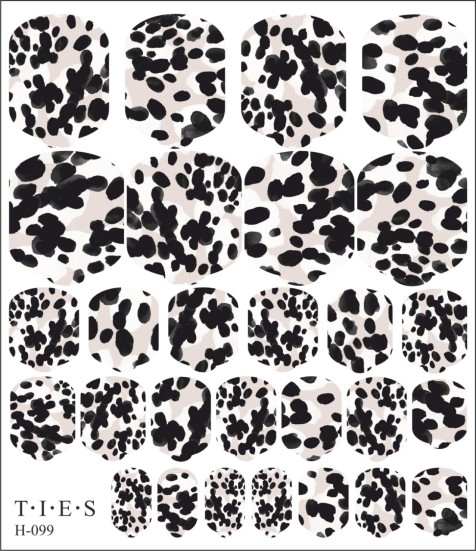 TIES   Пленка для педикюра   H-099