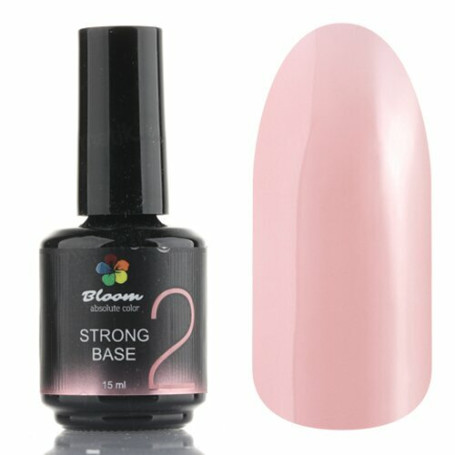 BLOOM   Base Strong COVER   #02   15мл   База камуфлирующая жесткая