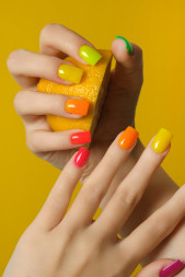 NAIL REPUBLIC   Base FRUIT MIX   #08   10мл   База камуфлирующая неоновая
