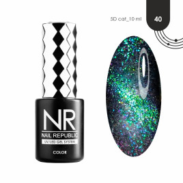 NAIL REPUBLIC CAT #040 5D 10мл Гель-лак кошачий глаз