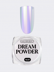 NAIL REPUBLIC   Втирка жемчужная   DREAM POWDER   #34