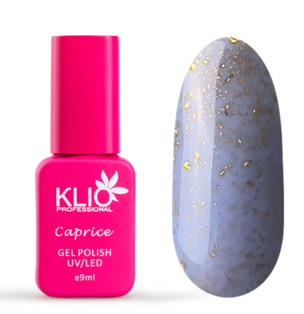 KLIO  Гель-лак с поталью  CAPRICE  9мл  №06   (СНЯТО)