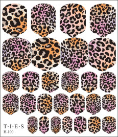 TIES   Пленка для педикюра   H-100