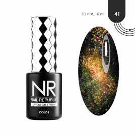 NAIL REPUBLIC CAT #041 5D 10мл Гель-лак кошачий глаз
