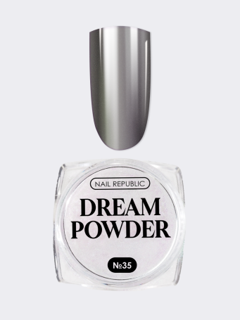 NAIL REPUBLIC   Powder DREAM   #35   Втирка жемчужная   Limited