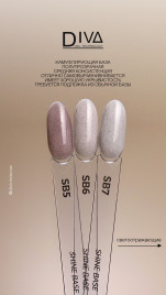 DIVA   База камуфлирующая светоотражающая  15мл  Base  SHINE   #SB05   (СНЯТО)