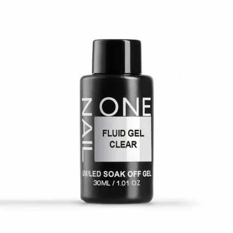 ONE NAIL   Gel FLUID   CLEAR   30г (бутылка)   Гель для укрепления жидкий