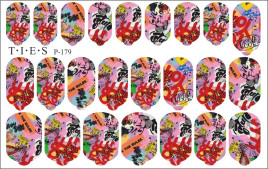 TIES   Пленка для маникюра   P-179