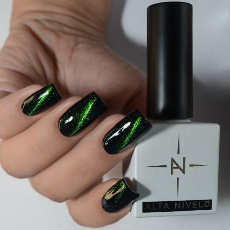 ALTA NIVELO   Гель-лак кошачий глаз   10мл   CATTY EYE   #74