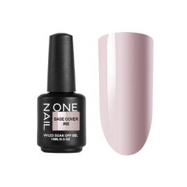 ONE NAIL Base COVER #08 15мл База камуфлирующая эластичная (легкие в снятии)