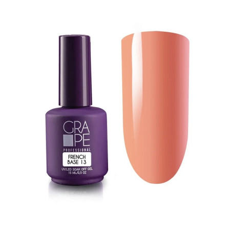 GRAPE  Камуфлирующая база  FRENCH   №13   15мл   (СНЯТО)