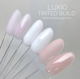 LUXIO Build PORCELAIN 15мл Гель для укрепления камуфлирующий молочный
