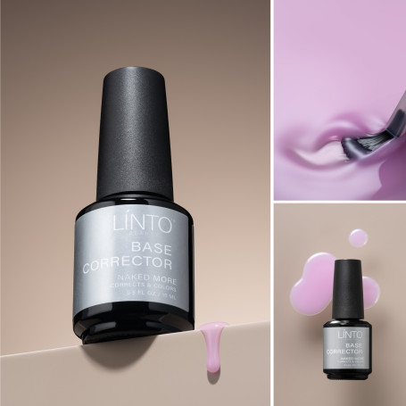 LiNTO   База камуфлирующая  15мл  Base  NAKED MORE